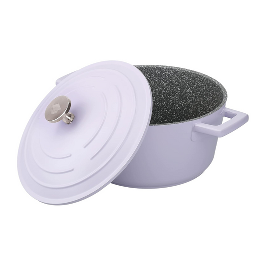 MasterClass 5L Deep Casserole Dish with Lid – 28cm Lightweight Cast Aluminium, Induction & Oven Safe